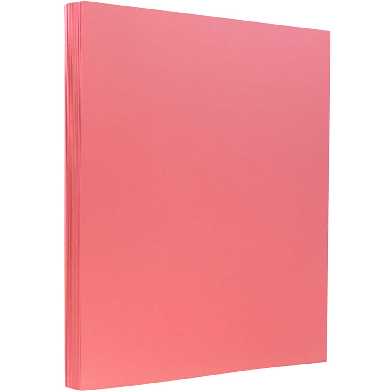 JAM Paper 8.5" x 11" Vellum Bristol Cardstock, 50ct.